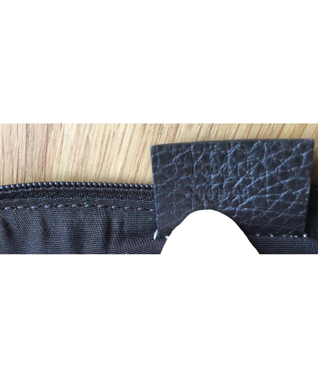 GUCCI Фиолетовая тканевая косметичка, фото 5