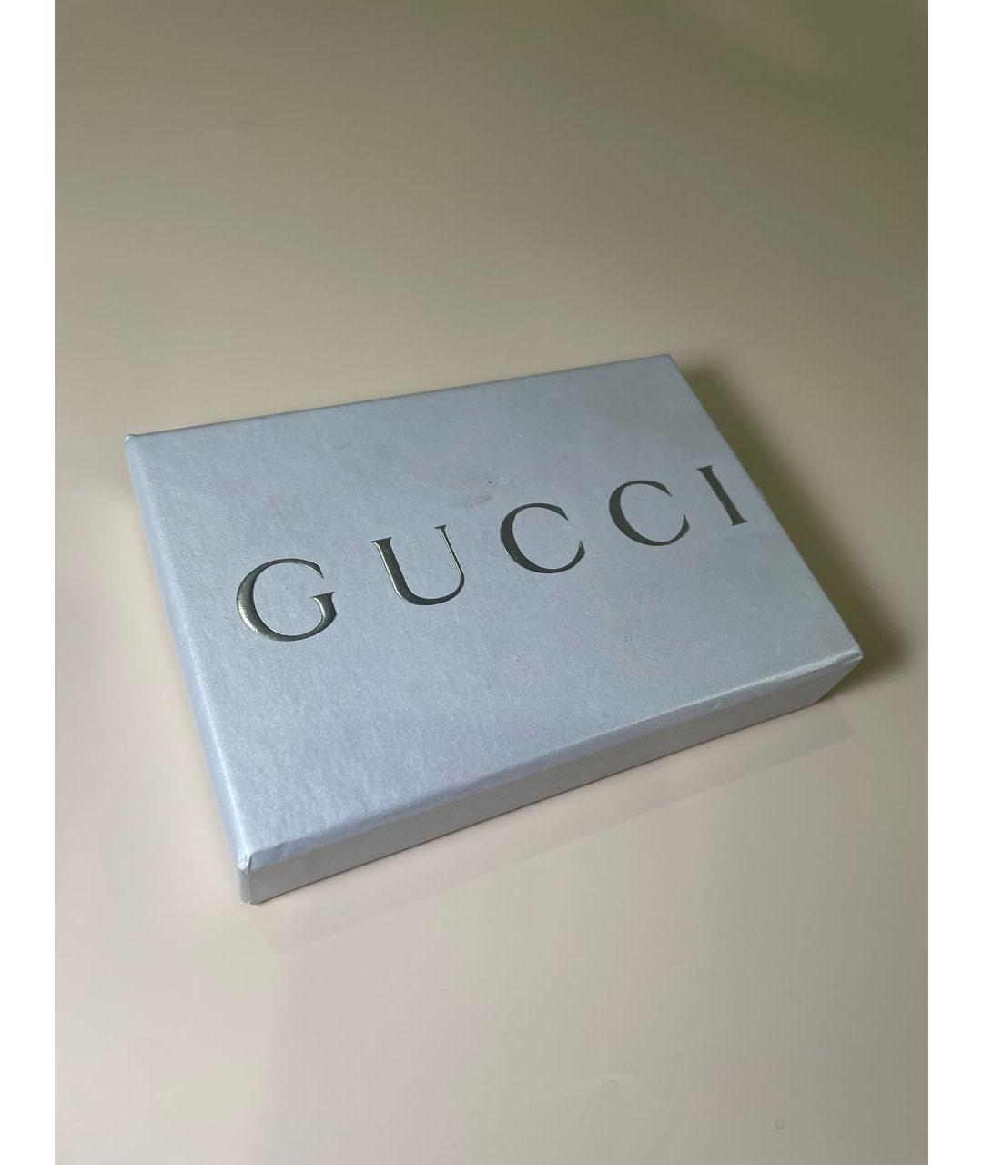 GUCCI Зеленый кожаный кардхолдер, фото 6