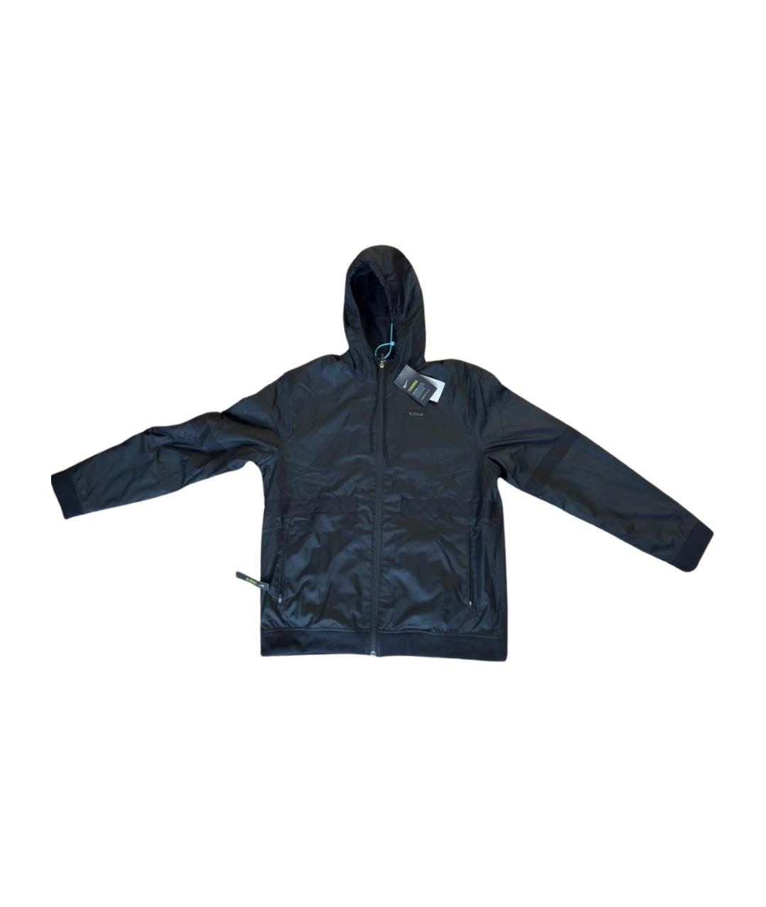 NIKE Черная полиэстеровая куртка, фото 1