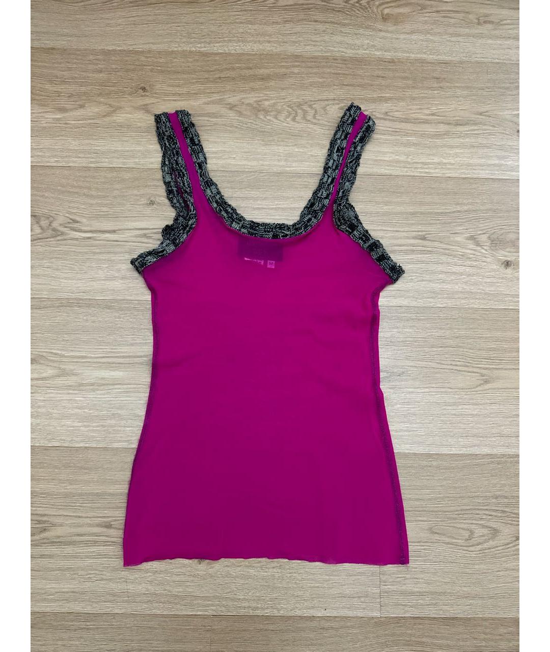 JEAN PAUL GAULTIER Фуксия майка, фото 9