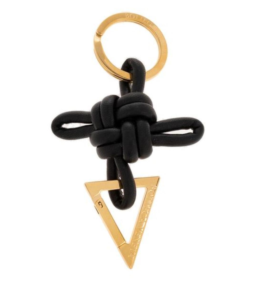 BOTTEGA VENETA Черный брелок, фото 1