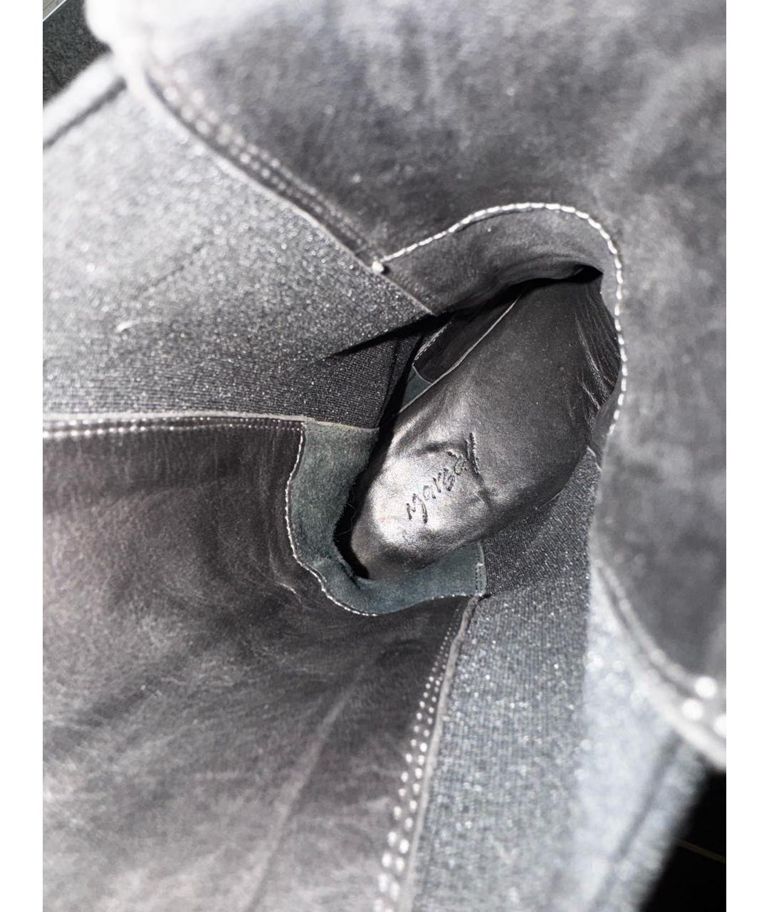 MARSELL Черные кожаные ботинки, фото 5