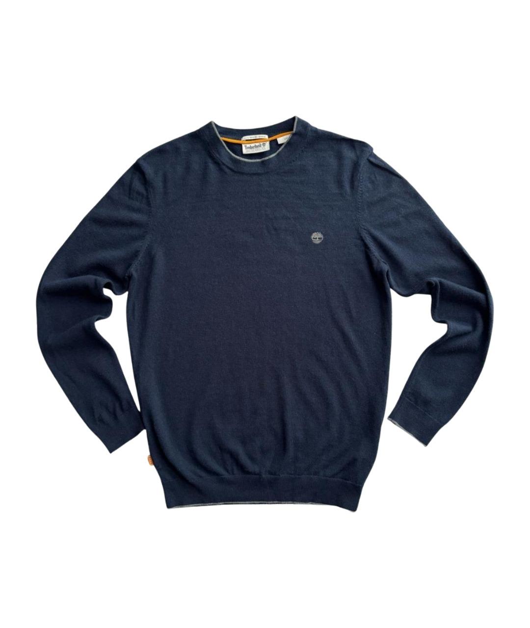 TIMBERLAND Темно-синий шерстяной джемпер / свитер, фото 1