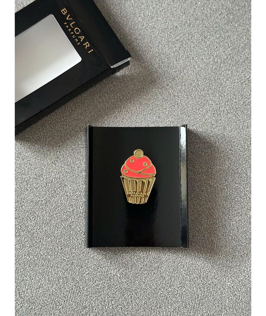 BVLGARI Золотая металлическая булавка / брошь, фото 2