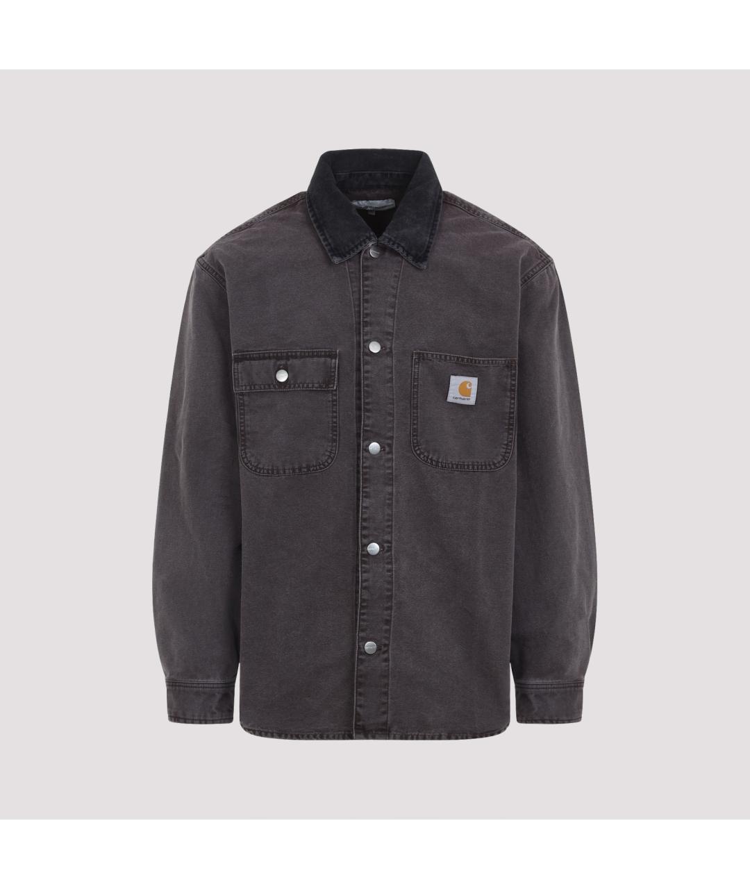 CARHARTT WIP Черная хлопковая куртка, фото 2