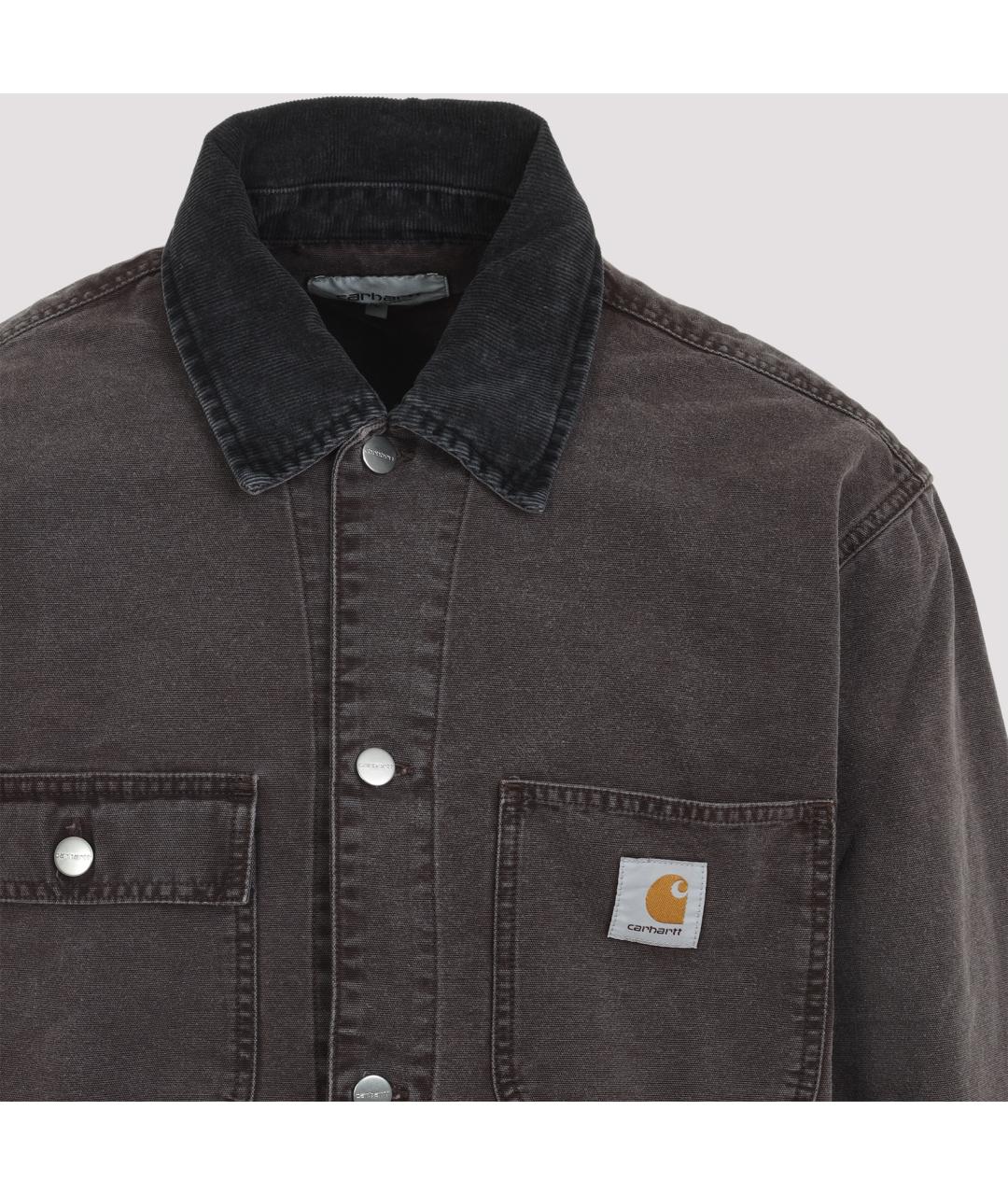 CARHARTT WIP Черная хлопковая куртка, фото 4