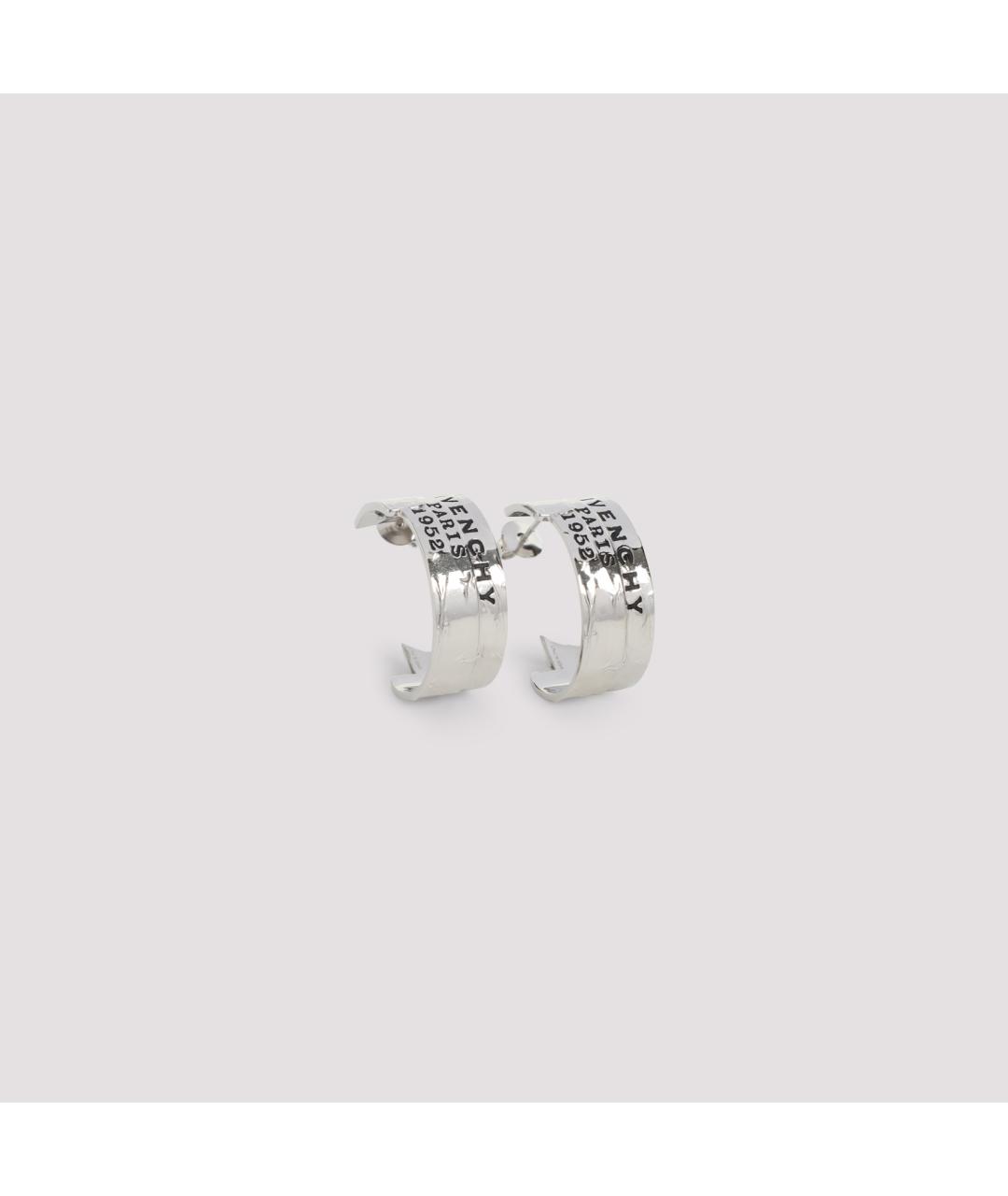 GIVENCHY Серебряные латунные серьги, фото 2