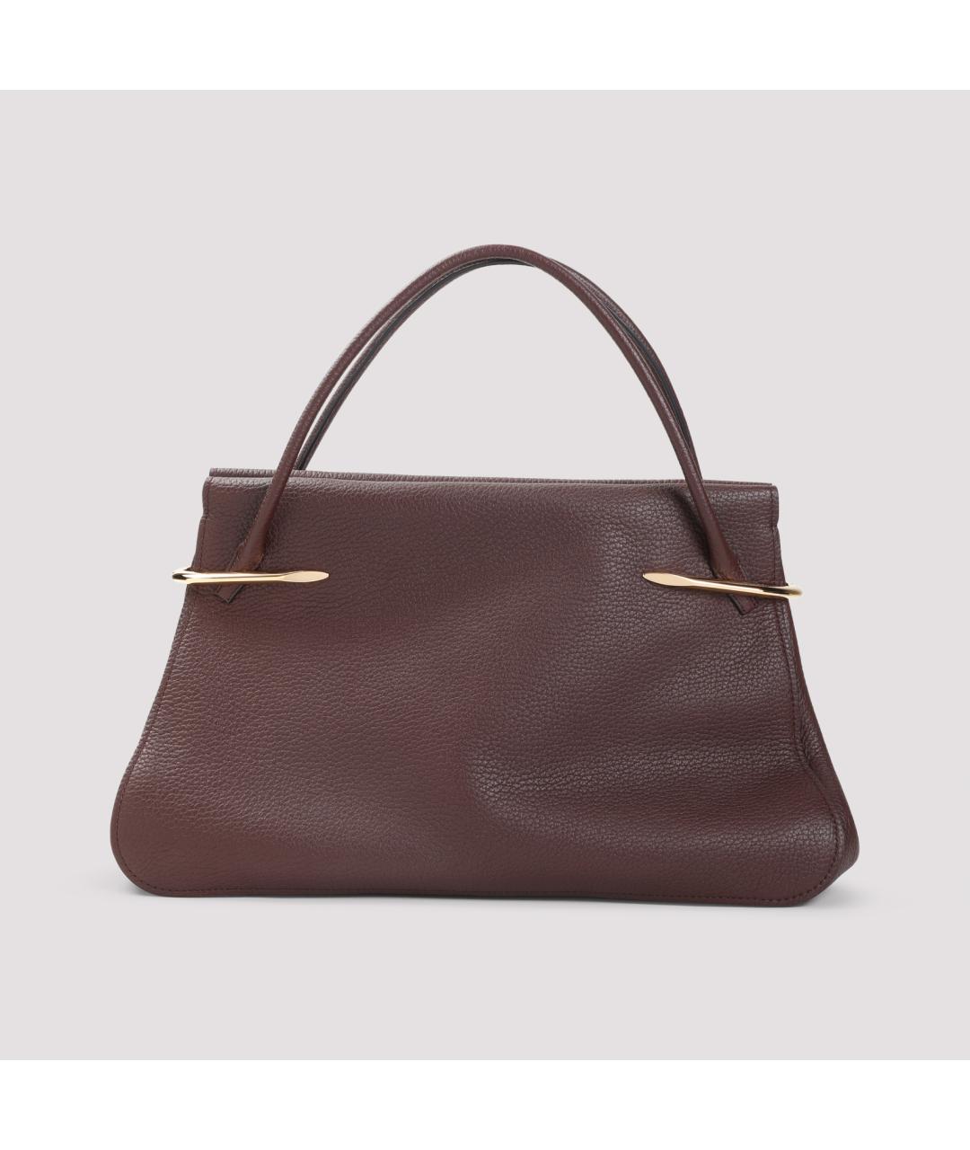 GIVENCHY Коричневая кожаная сумка тоут, фото 2