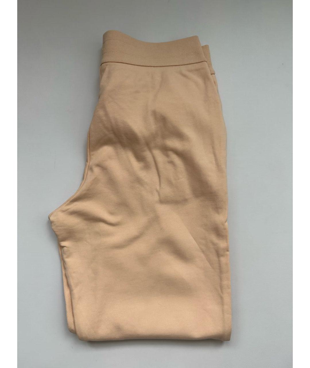 ARMANI EXCHANGE Бежевые хлопковые спортивные брюки и шорты, фото 2