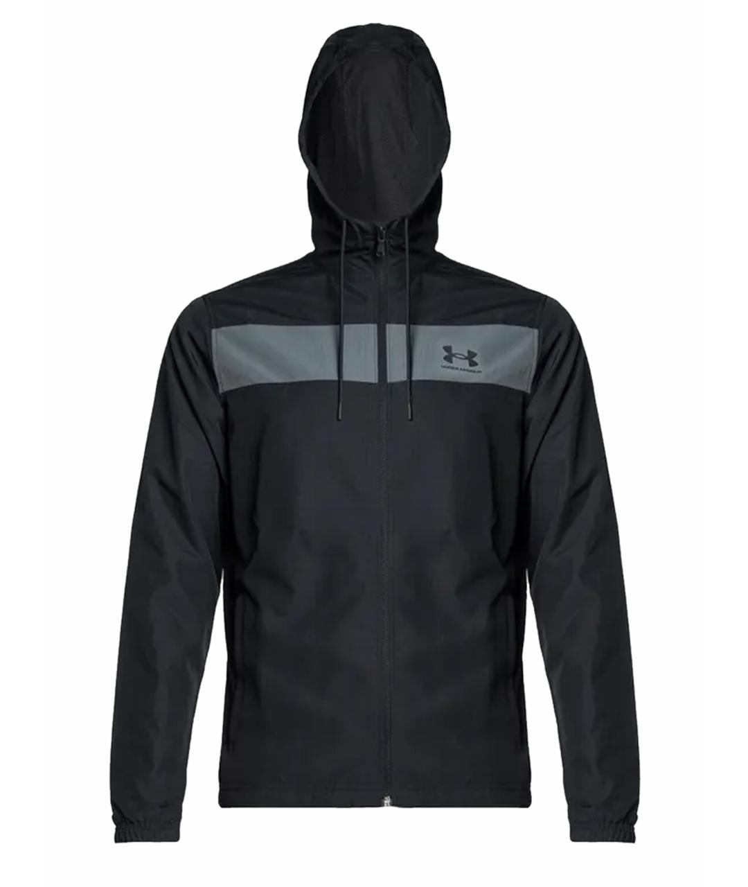 MANSORY x UNDER ARMOUR Черная полиэстеровая куртка, фото 1