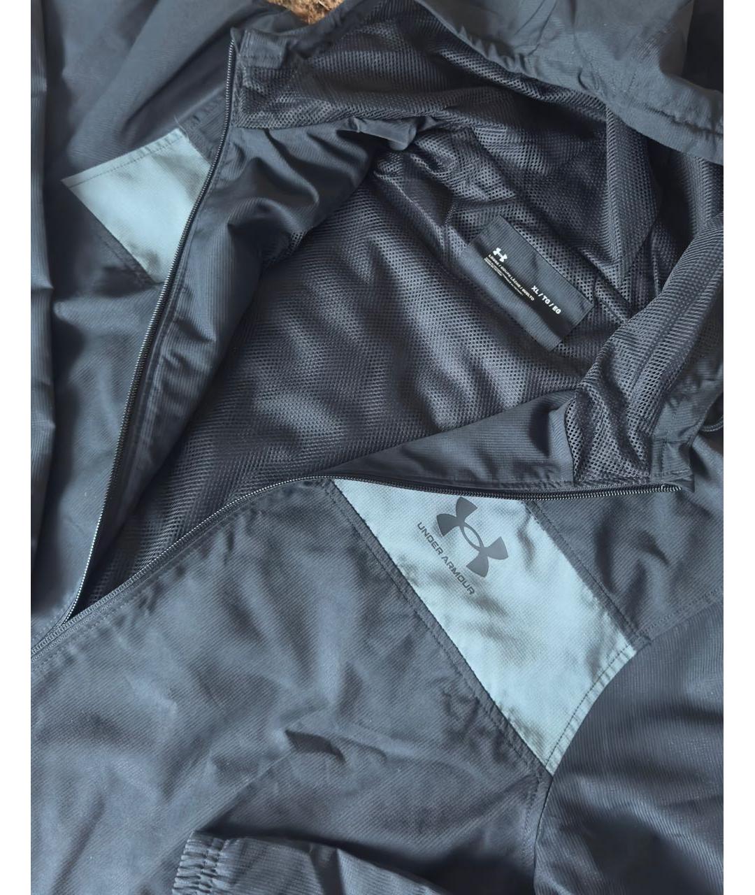 MANSORY x UNDER ARMOUR Черная полиэстеровая куртка, фото 4
