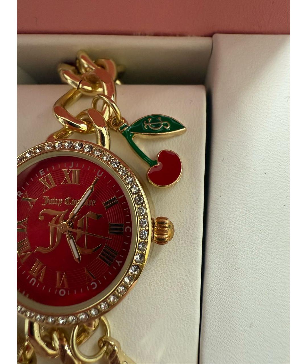 JUICY COUTURE Золотые часы, фото 3