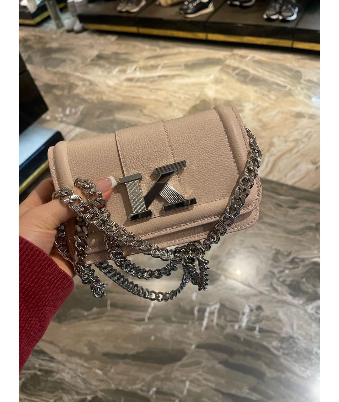 KITON Розовая кожаная сумка через плечо, фото 5