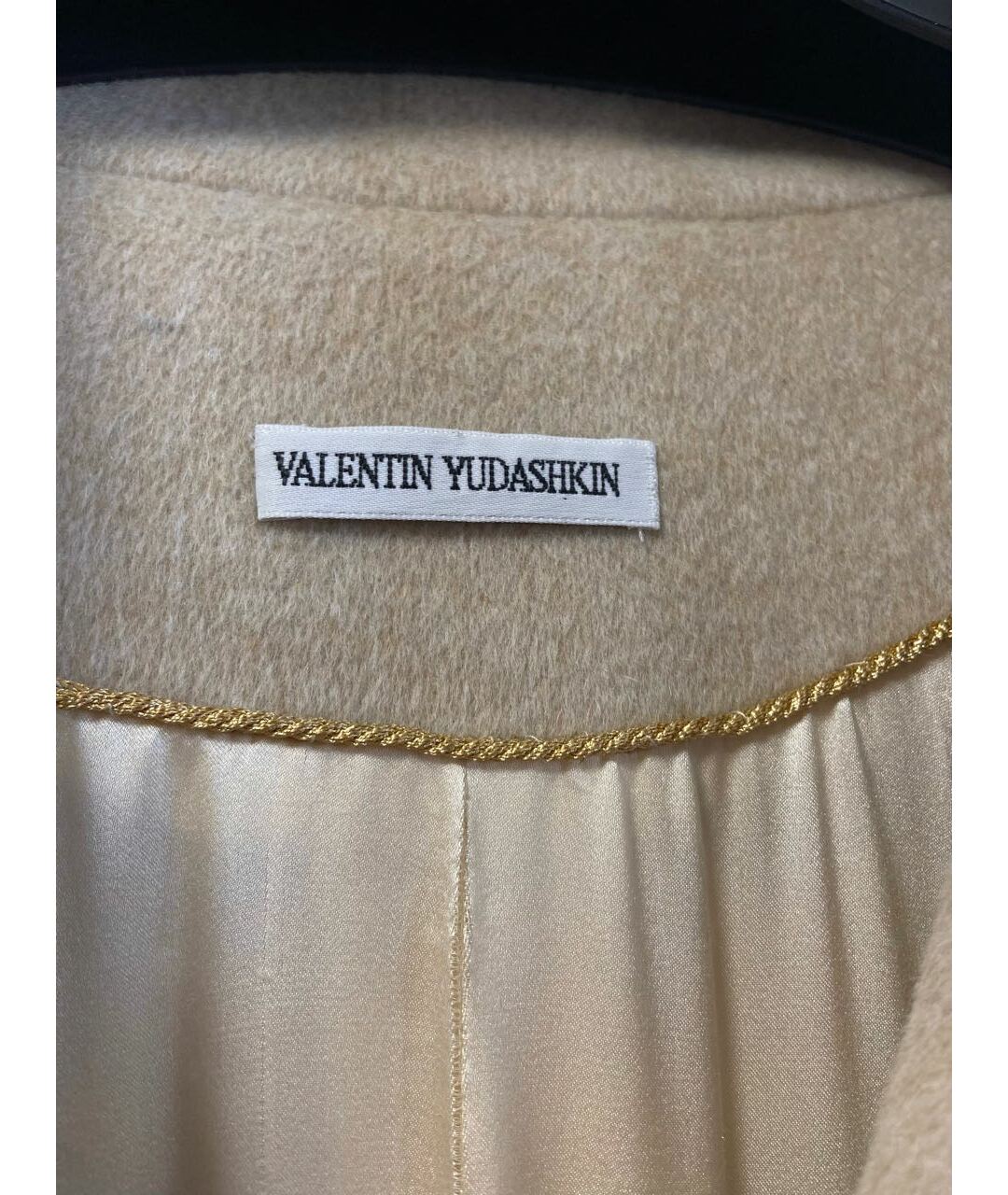 VALENTIN YUDASHKIN Бежевое шерстяное пальто, фото 2
