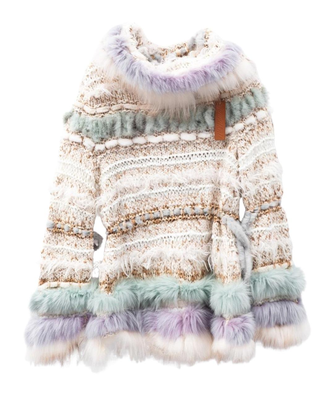 ESCADA Мульти шерстяной джемпер / свитер, фото 1