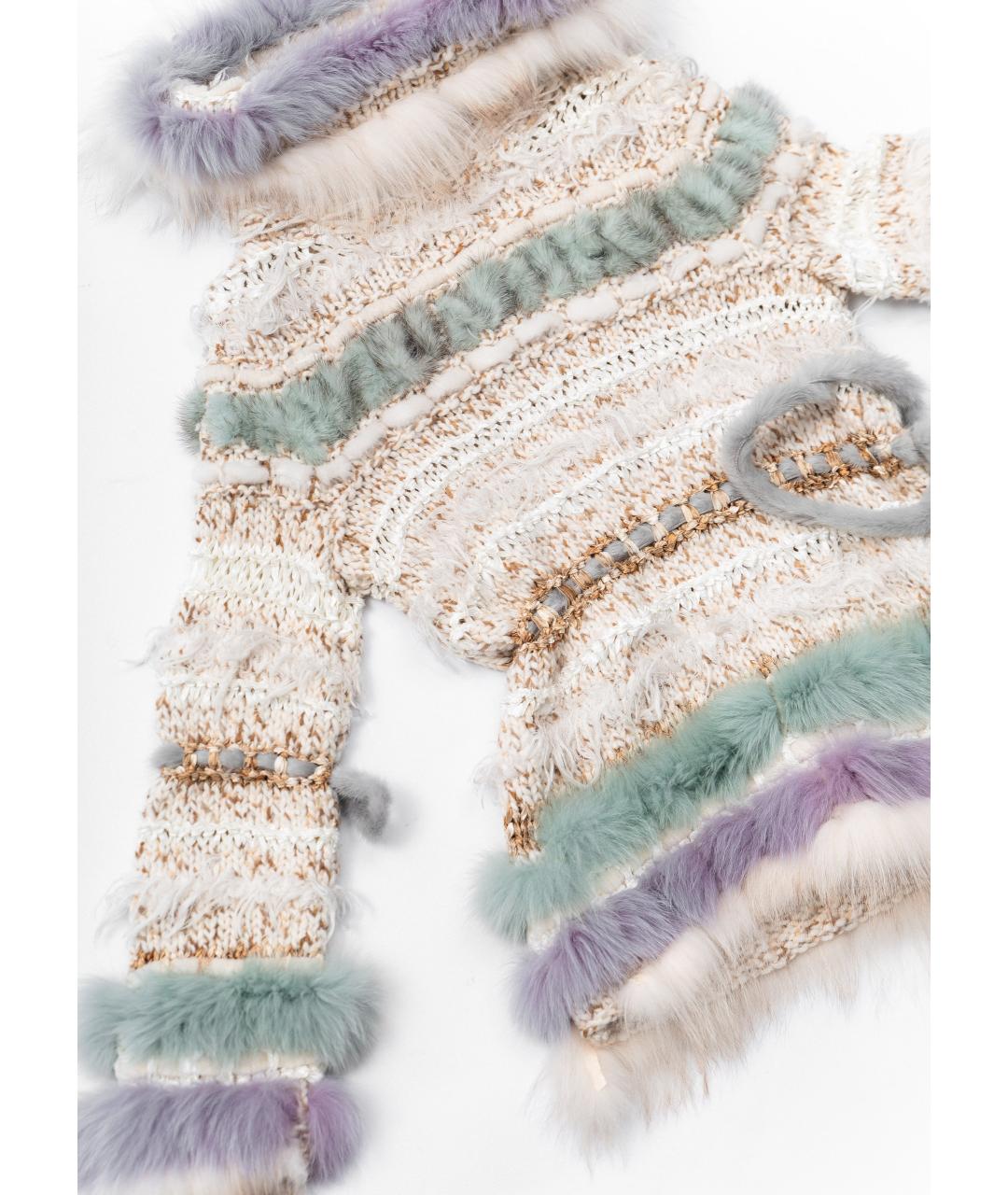 ESCADA Мульти шерстяной джемпер / свитер, фото 4