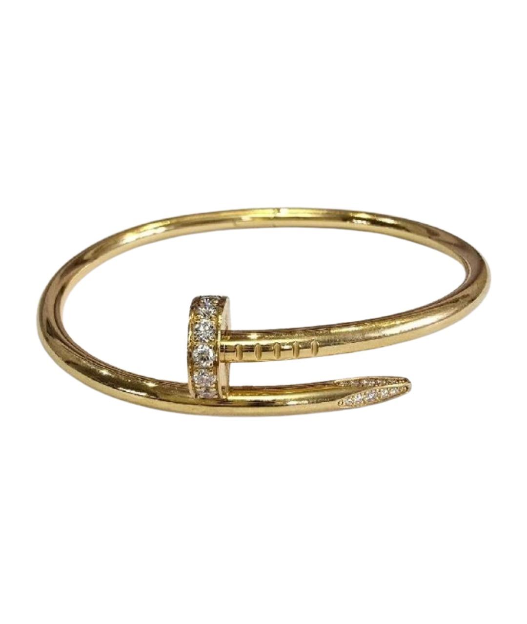 CARTIER Золотой браслет из желтого золота, фото 1