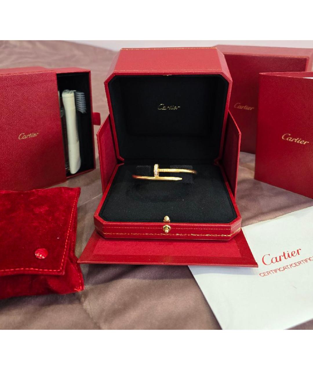 CARTIER Золотой браслет из желтого золота, фото 3