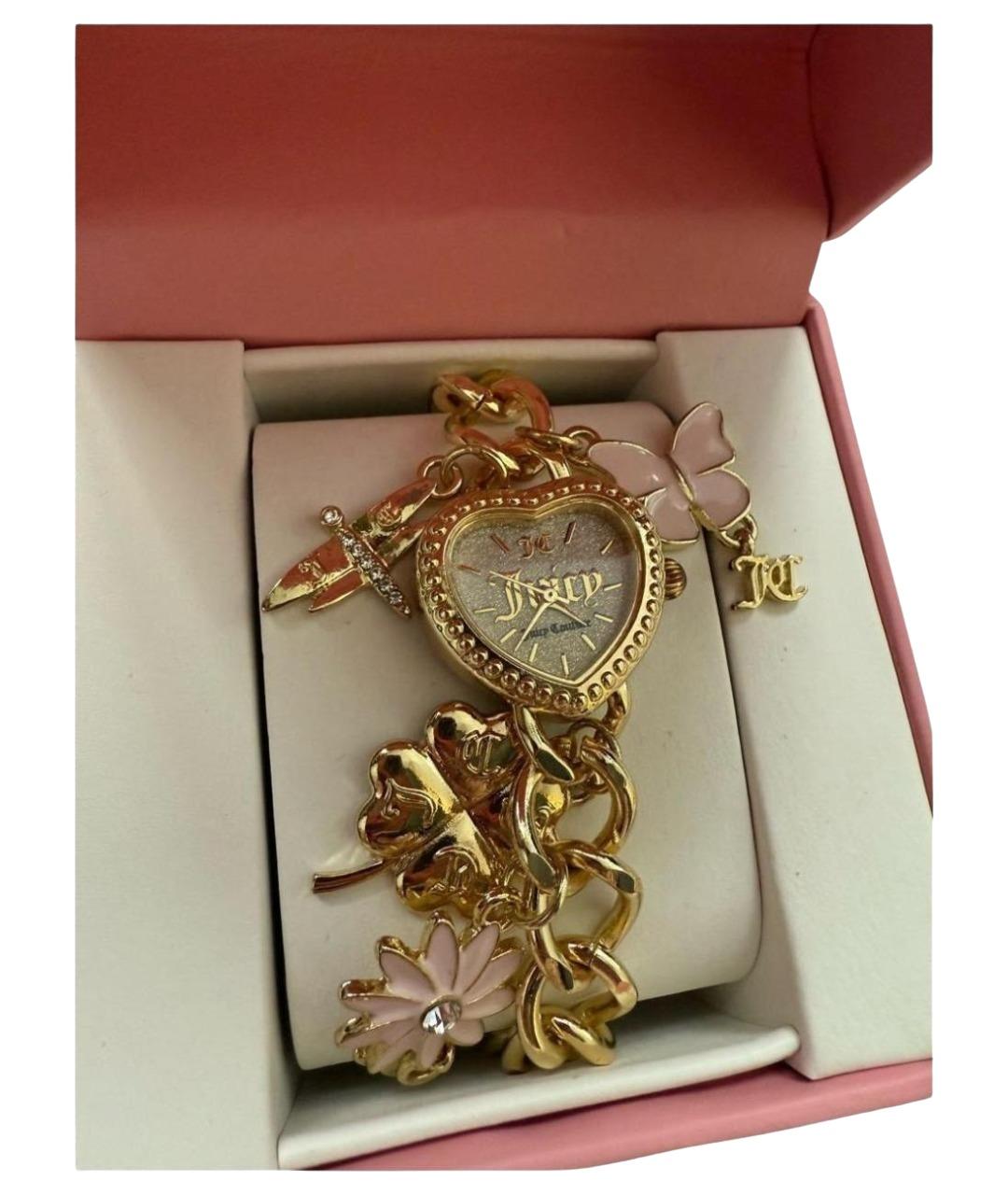 JUICY COUTURE Золотые часы, фото 7