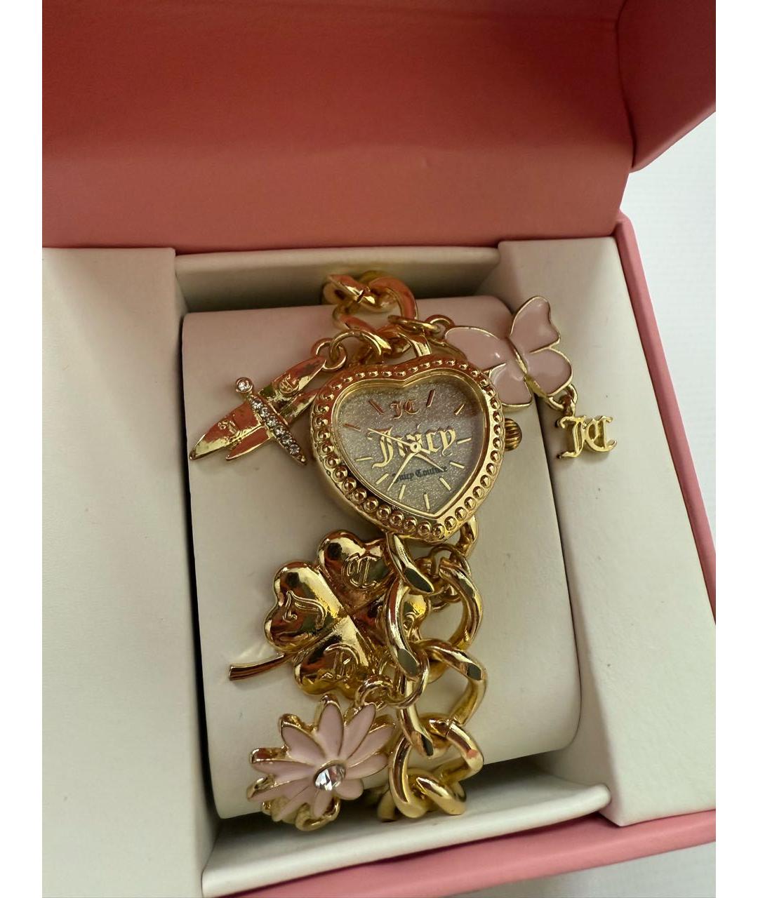 JUICY COUTURE Золотые часы, фото 5