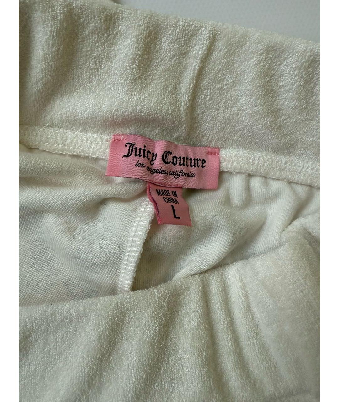 JUICY COUTURE Белый спортивные костюмы, фото 3