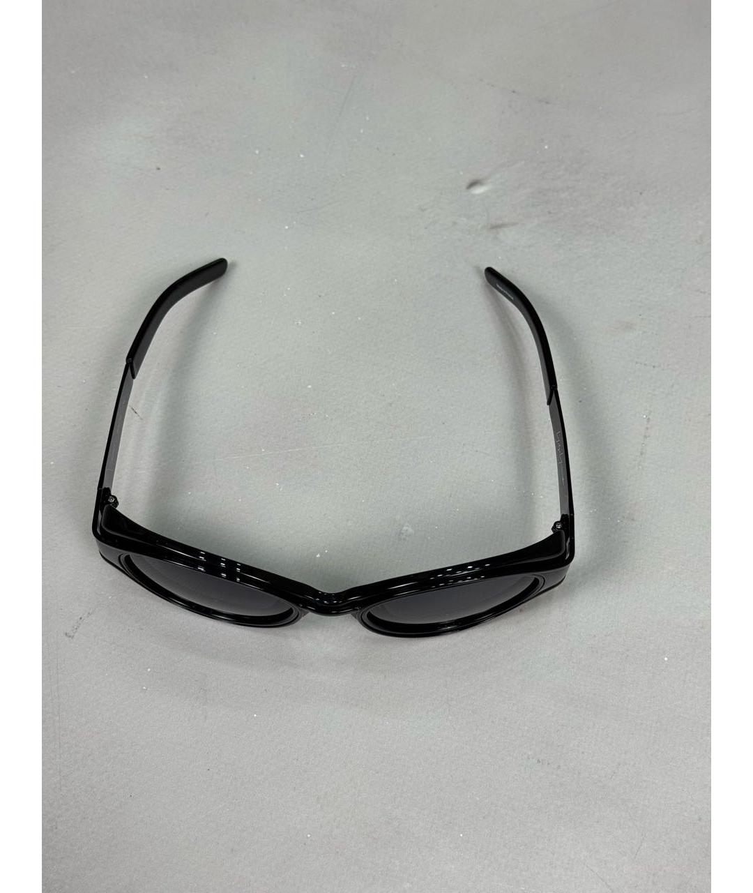 YOHJI YAMAMOTO Черные пластиковые солнцезащитные очки, фото 8