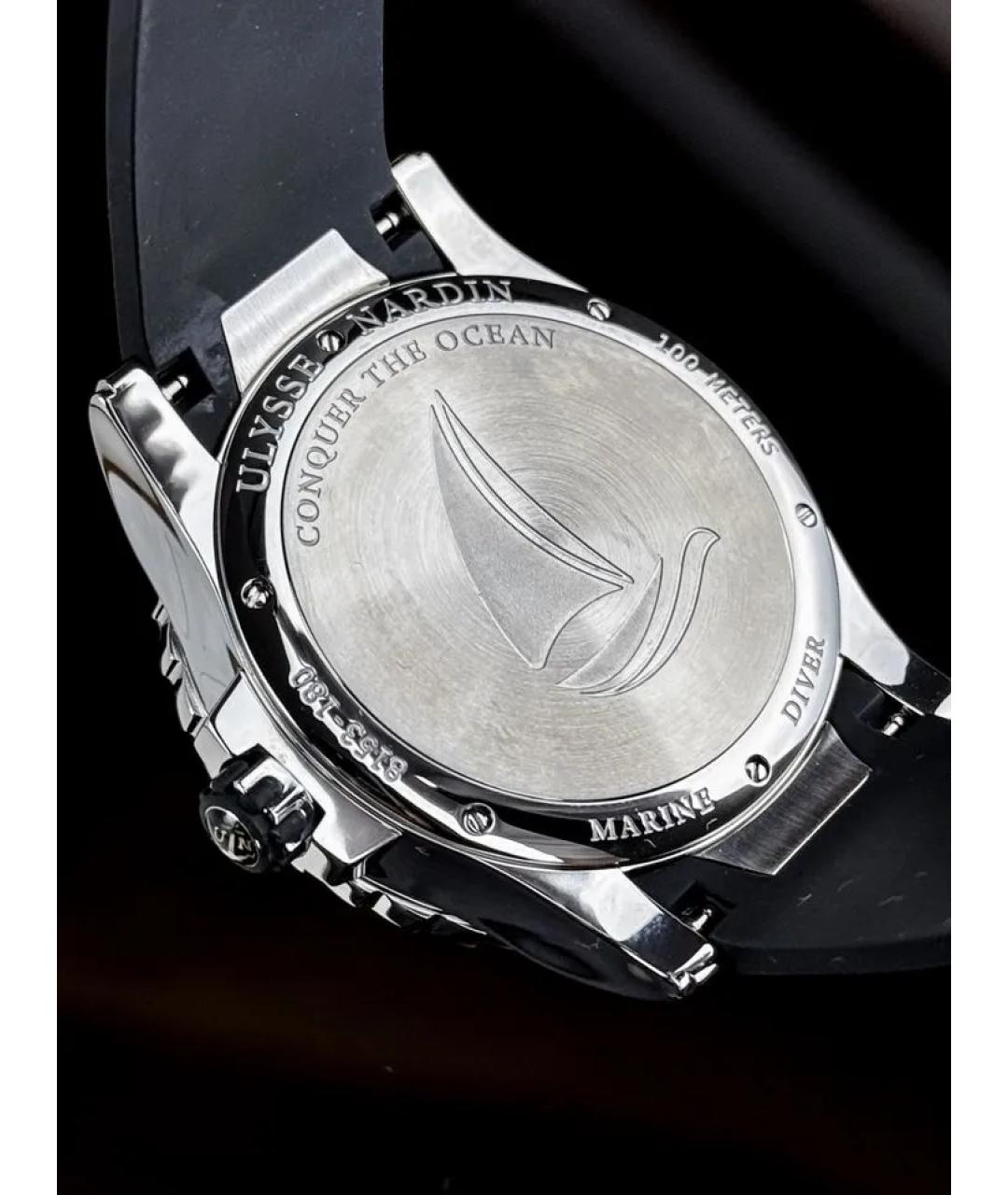 Ulysse Nardin Черные часы, фото 5