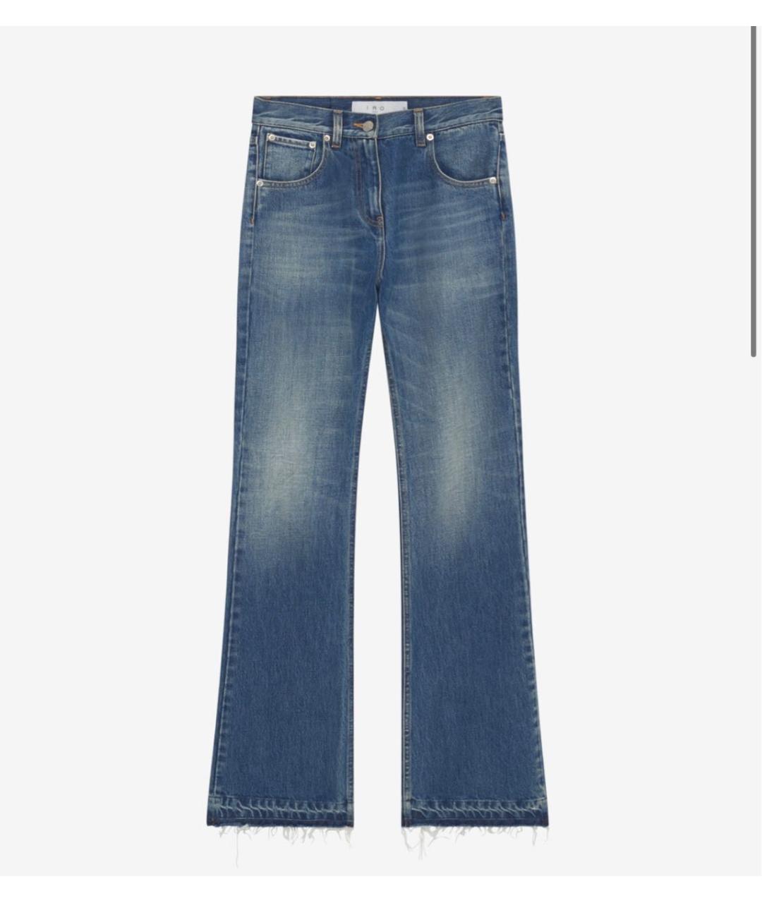 IRO Синие прямые джинсы, фото 8