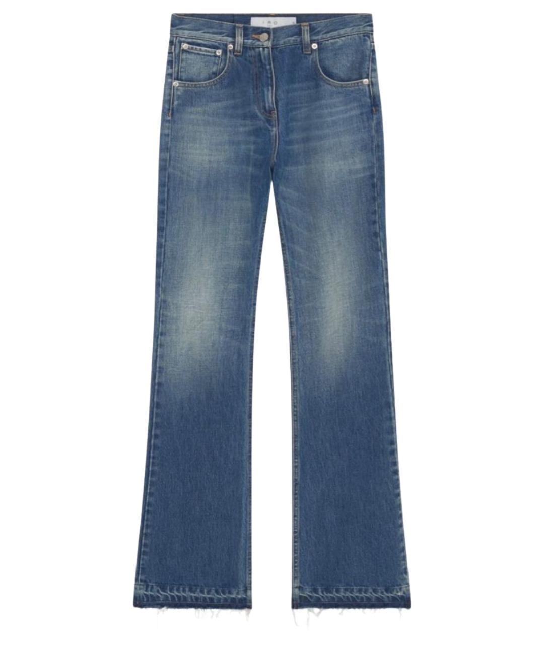 IRO Синие прямые джинсы, фото 1