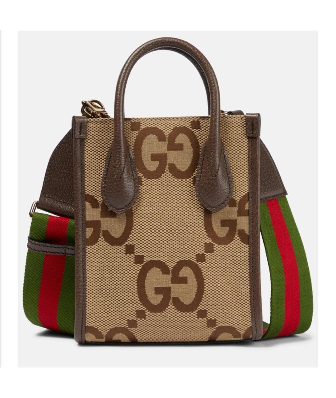 GUCCI Коричневая сумка через плечо, фото 7