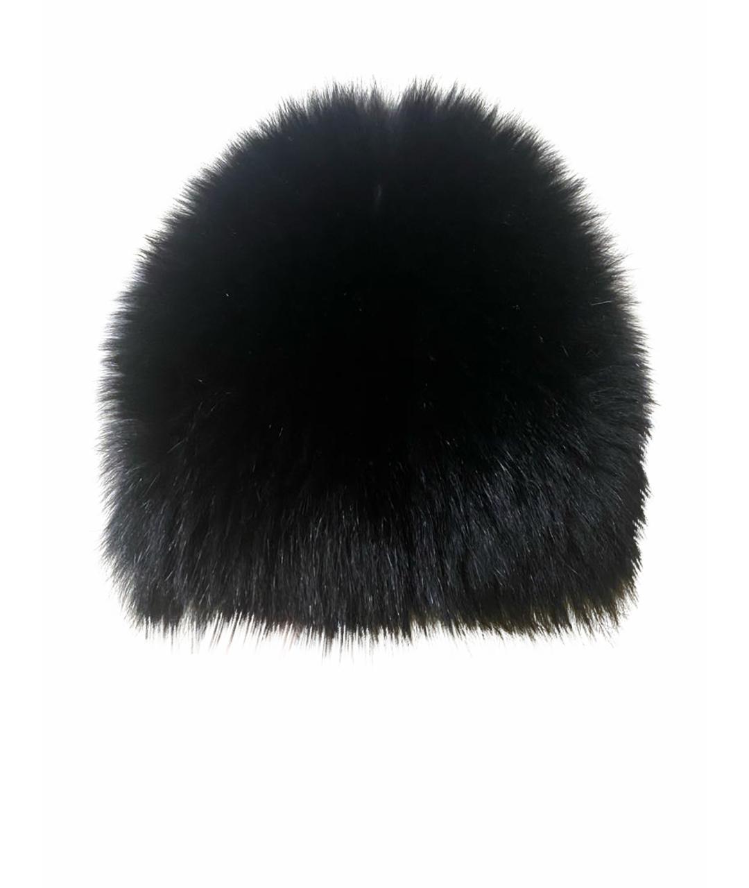 MONCLER Черная шапка, фото 1