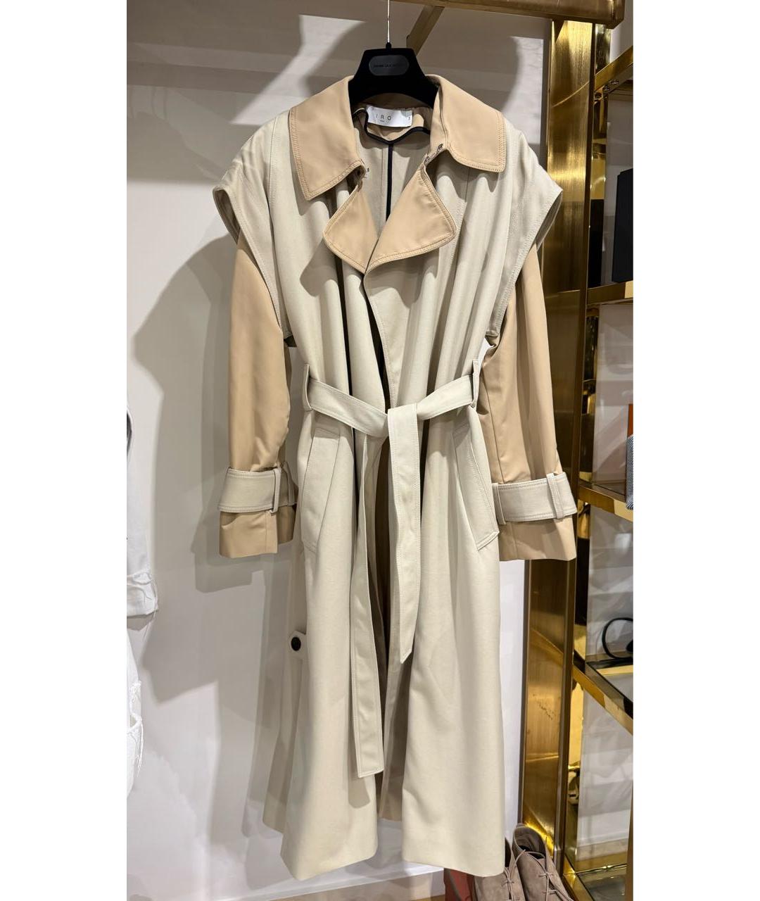 IRO Бежевый тренч/плащ, фото 4