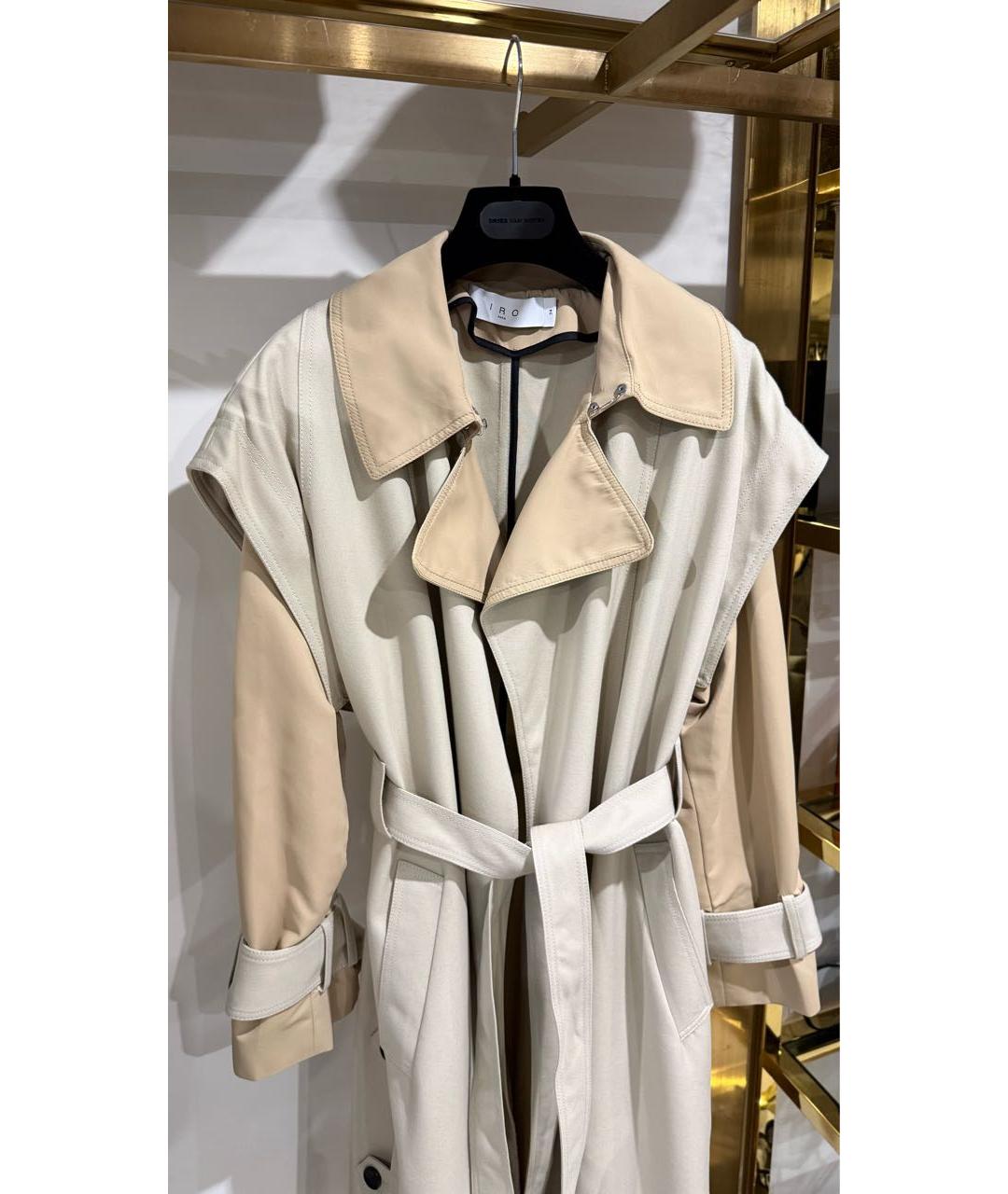 IRO Бежевый тренч/плащ, фото 5
