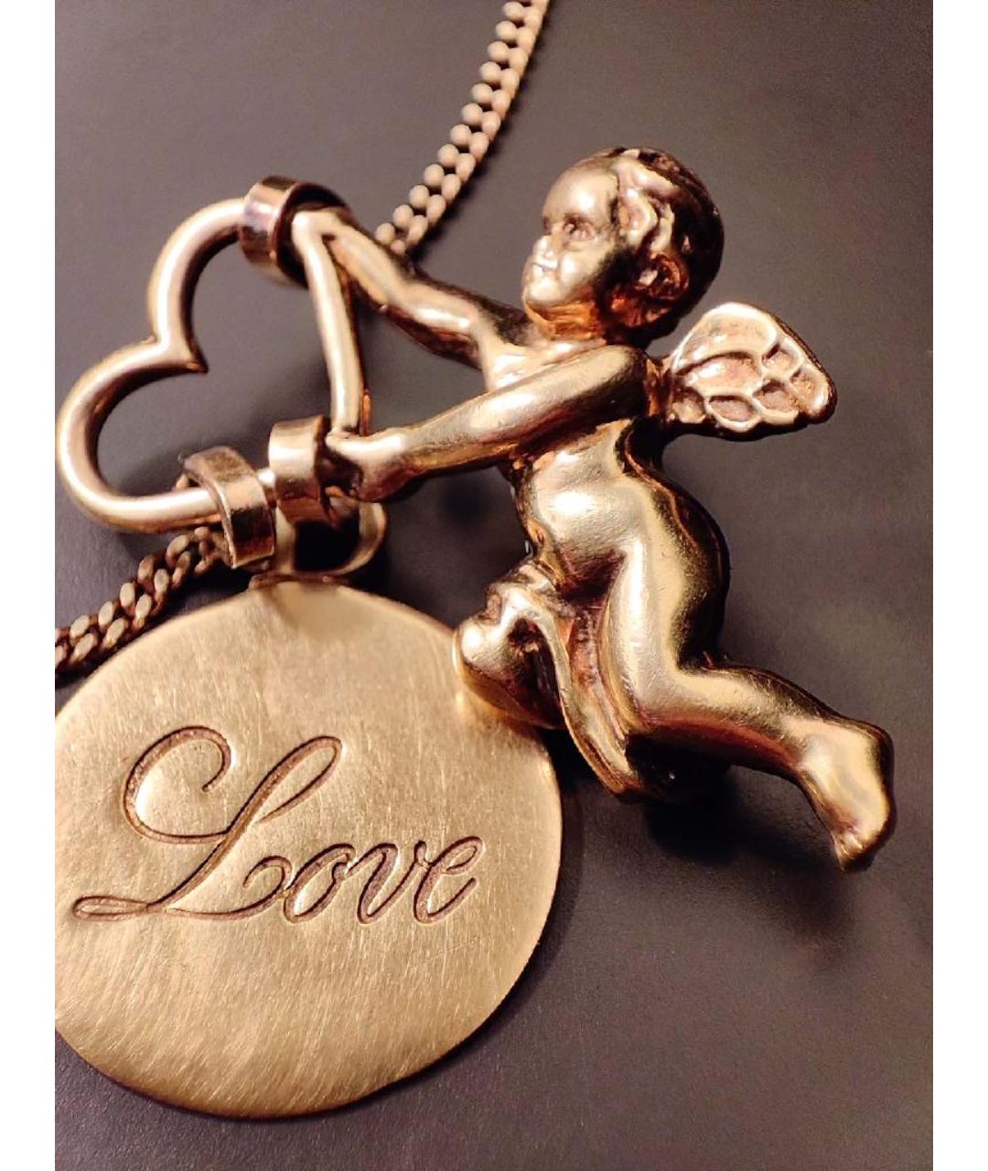 CHRISTIAN DIOR Золотое серебряное колье, фото 8