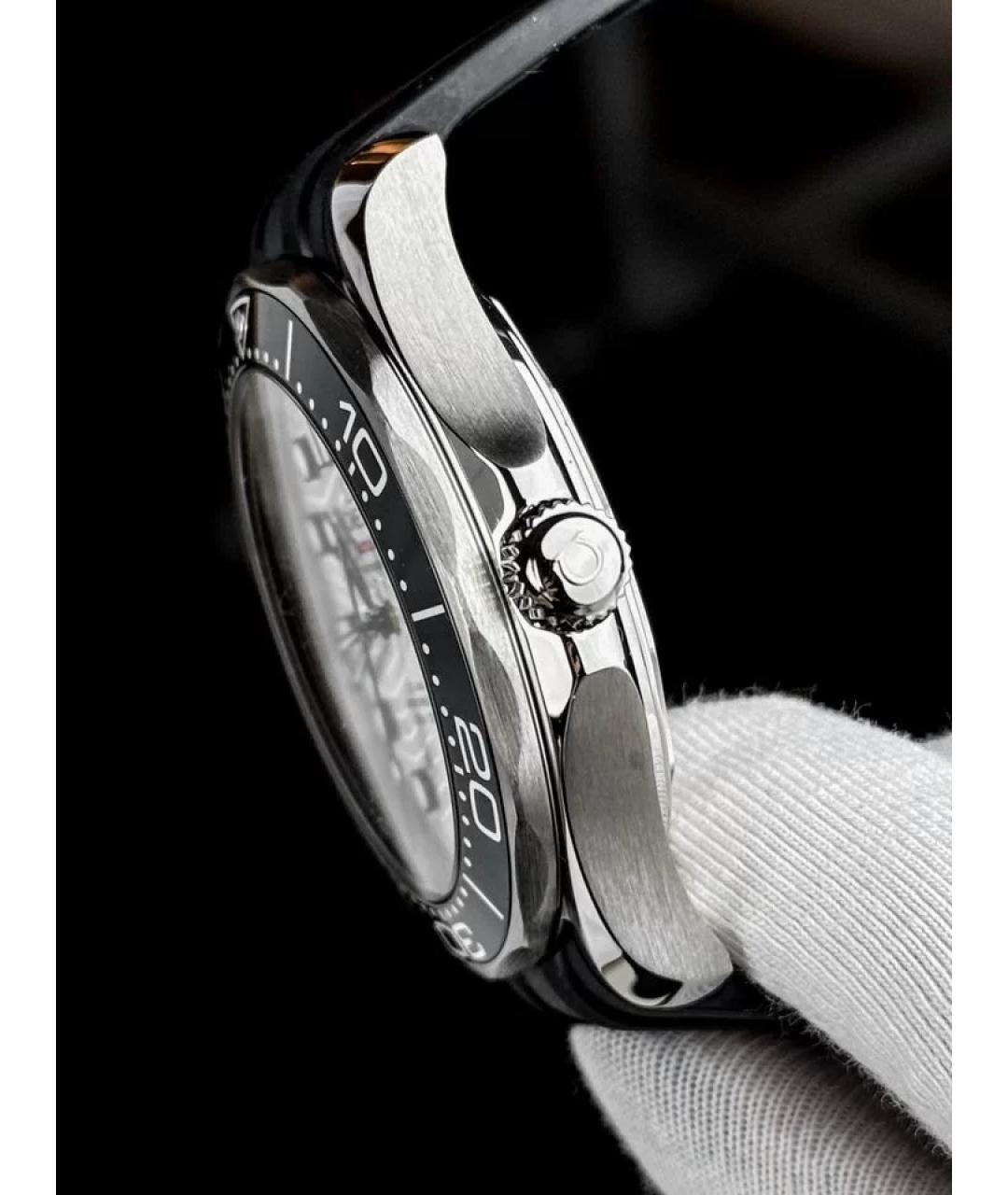 OMEGA Белые часы, фото 3