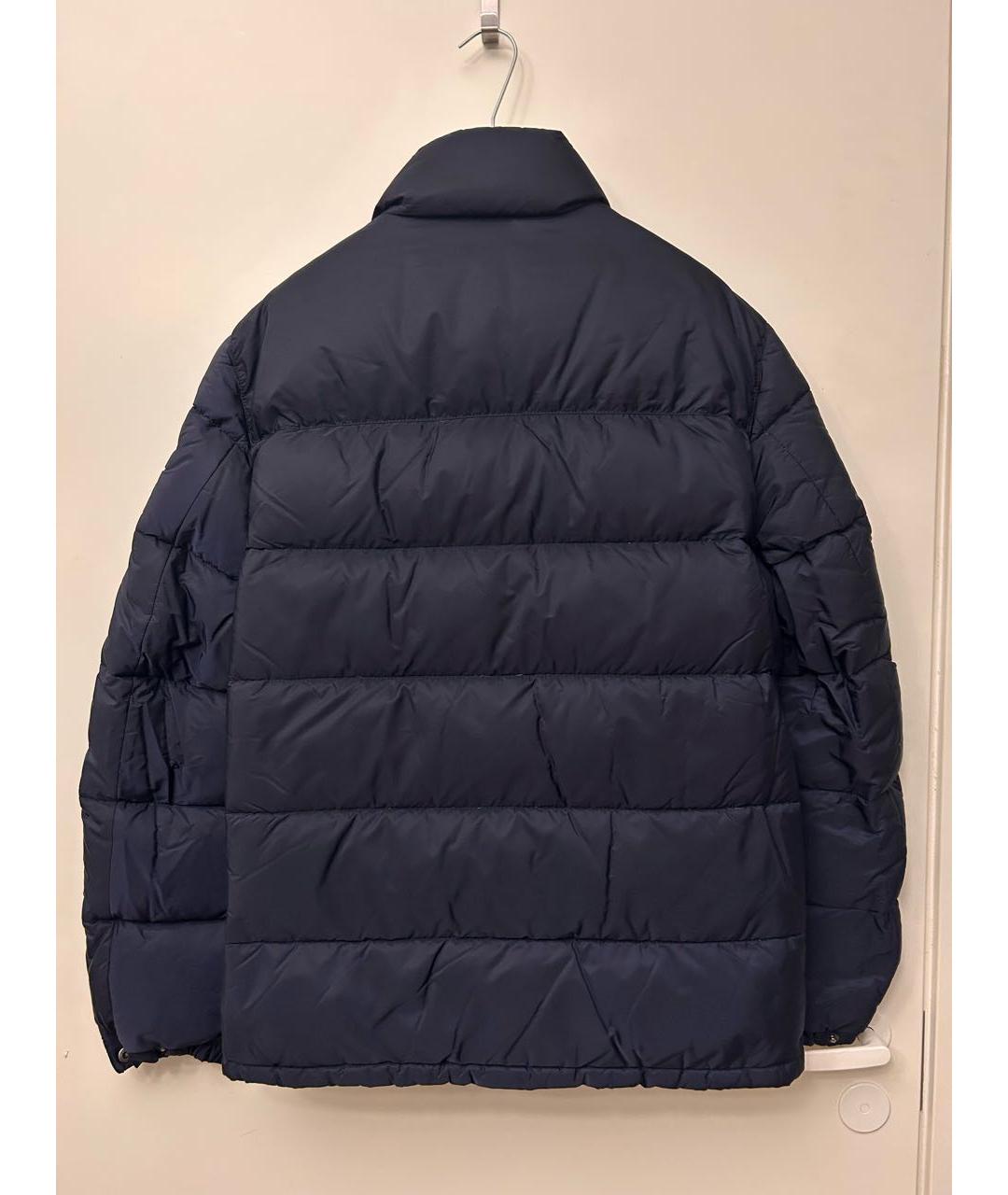 PRADA Темно-синий полиамидовый пуховик, фото 2