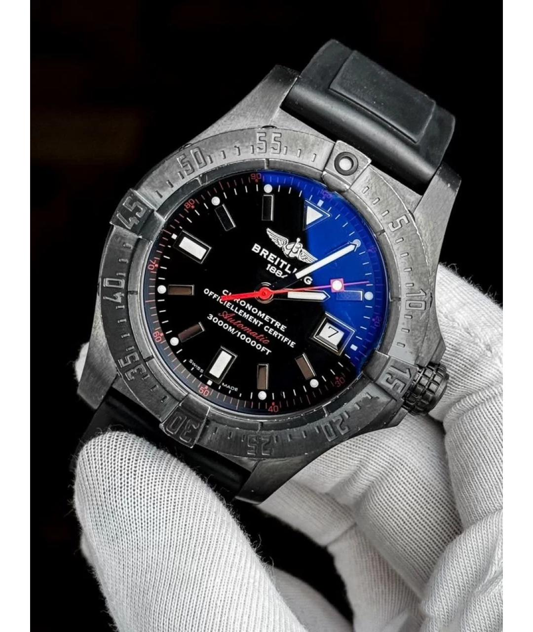 BREITLING Черные часы, фото 2