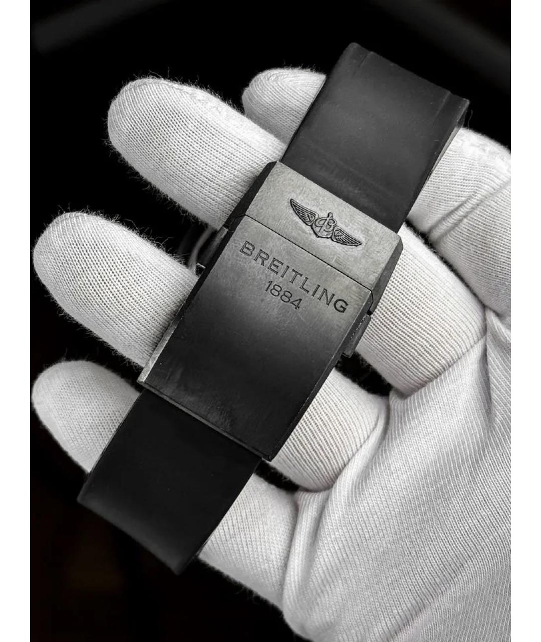 BREITLING Черные часы, фото 6