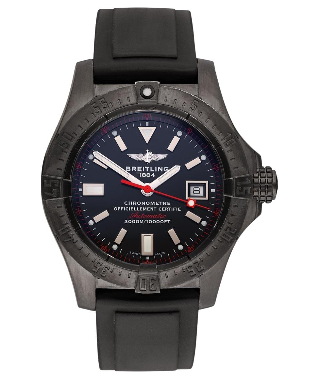 BREITLING Черные часы, фото 1