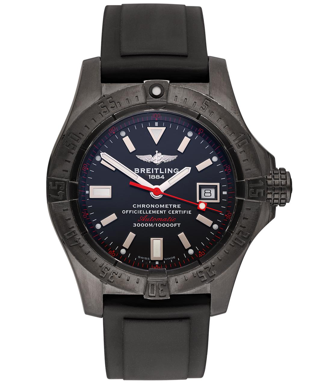 BREITLING Черные часы, фото 7