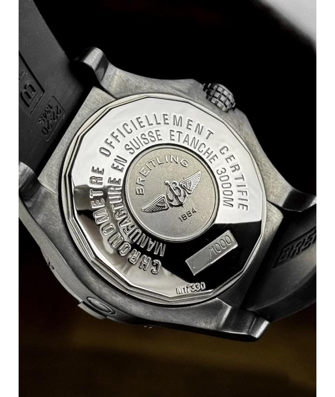BREITLING Черные часы, фото 5