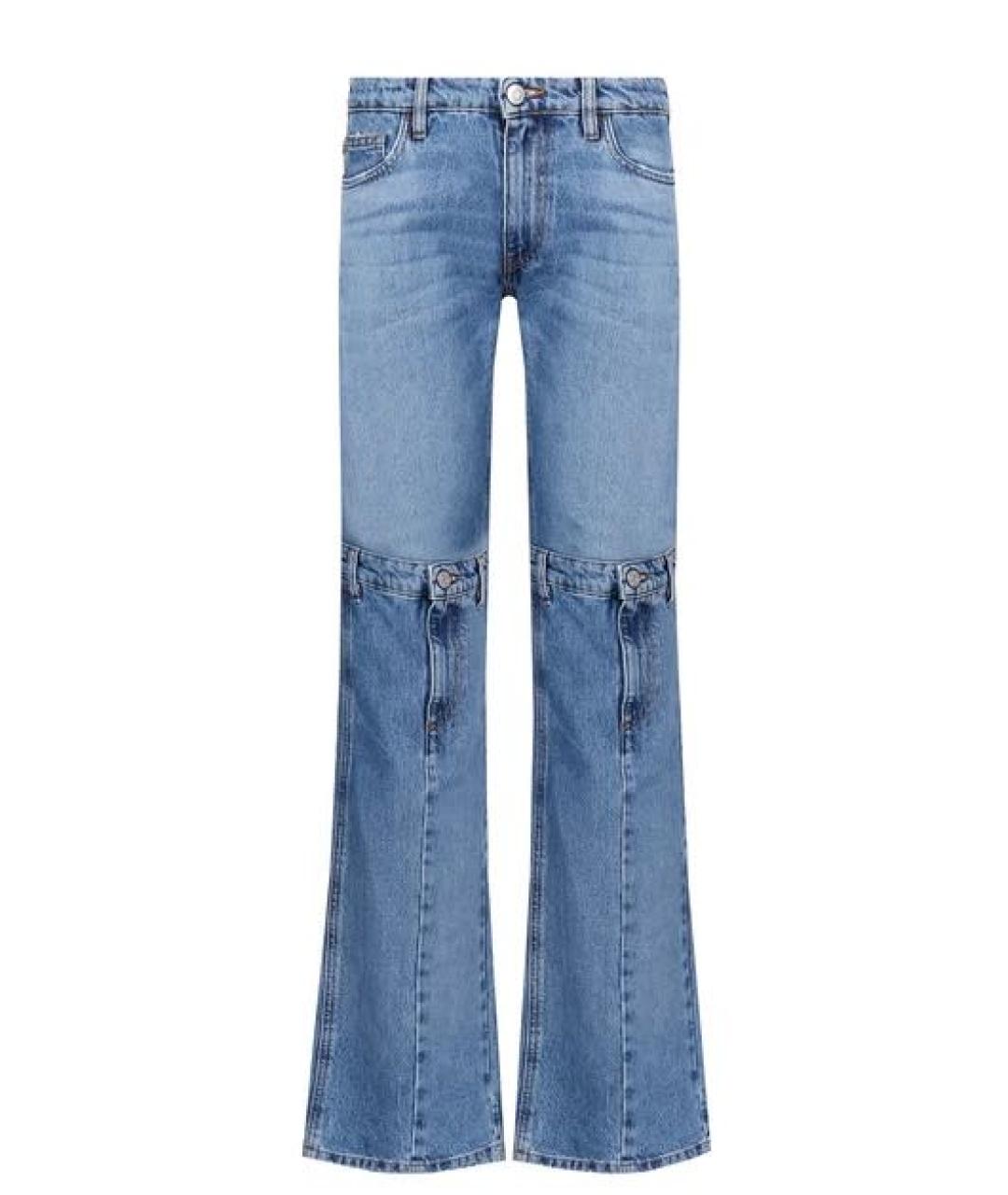 COPERNI Синие хлопковые джинсы клеш, фото 1