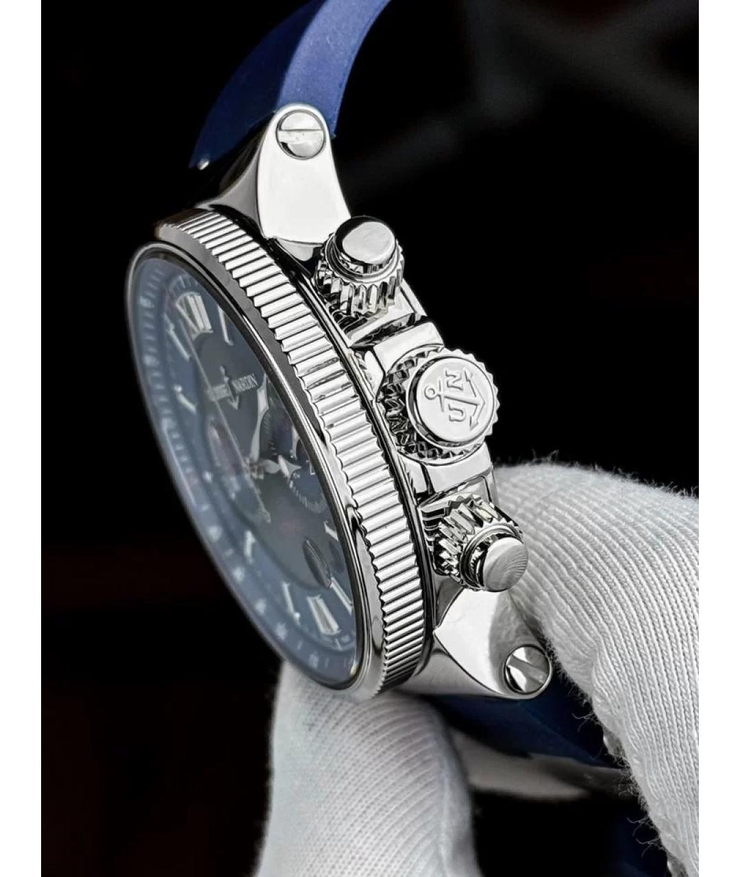 Ulysse Nardin Темно-синие часы, фото 4