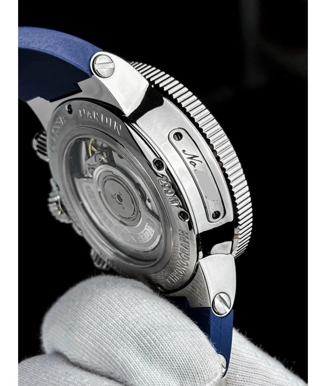 Ulysse Nardin Темно-синие часы, фото 5