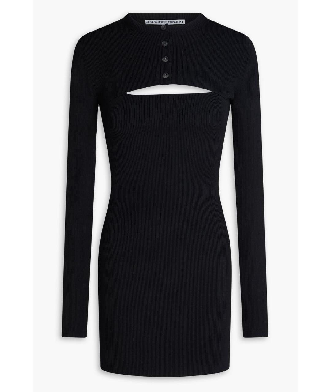 ALEXANDER WANG Черное коктейльное платье, фото 1