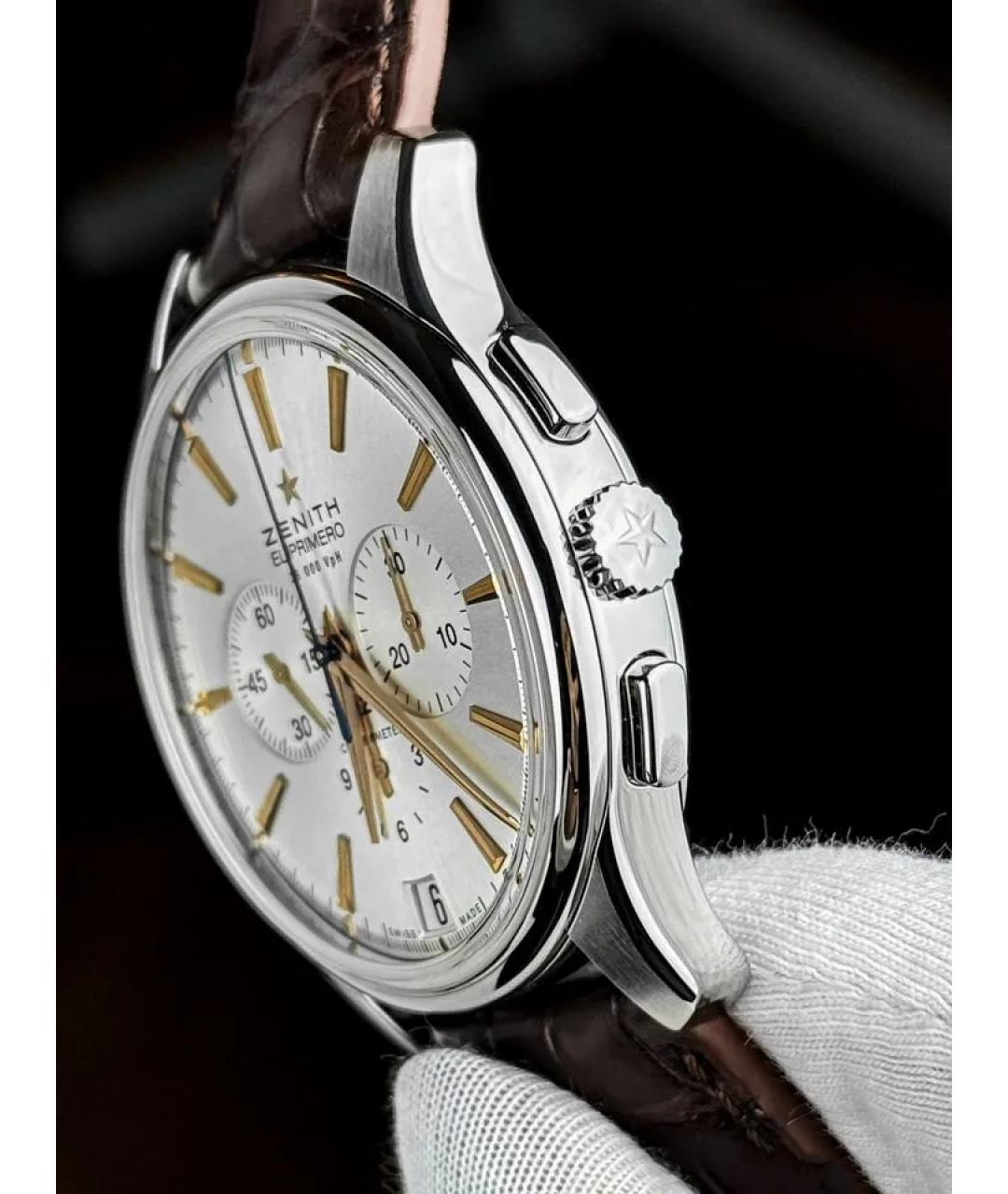 ZENITH Серебряные часы, фото 3