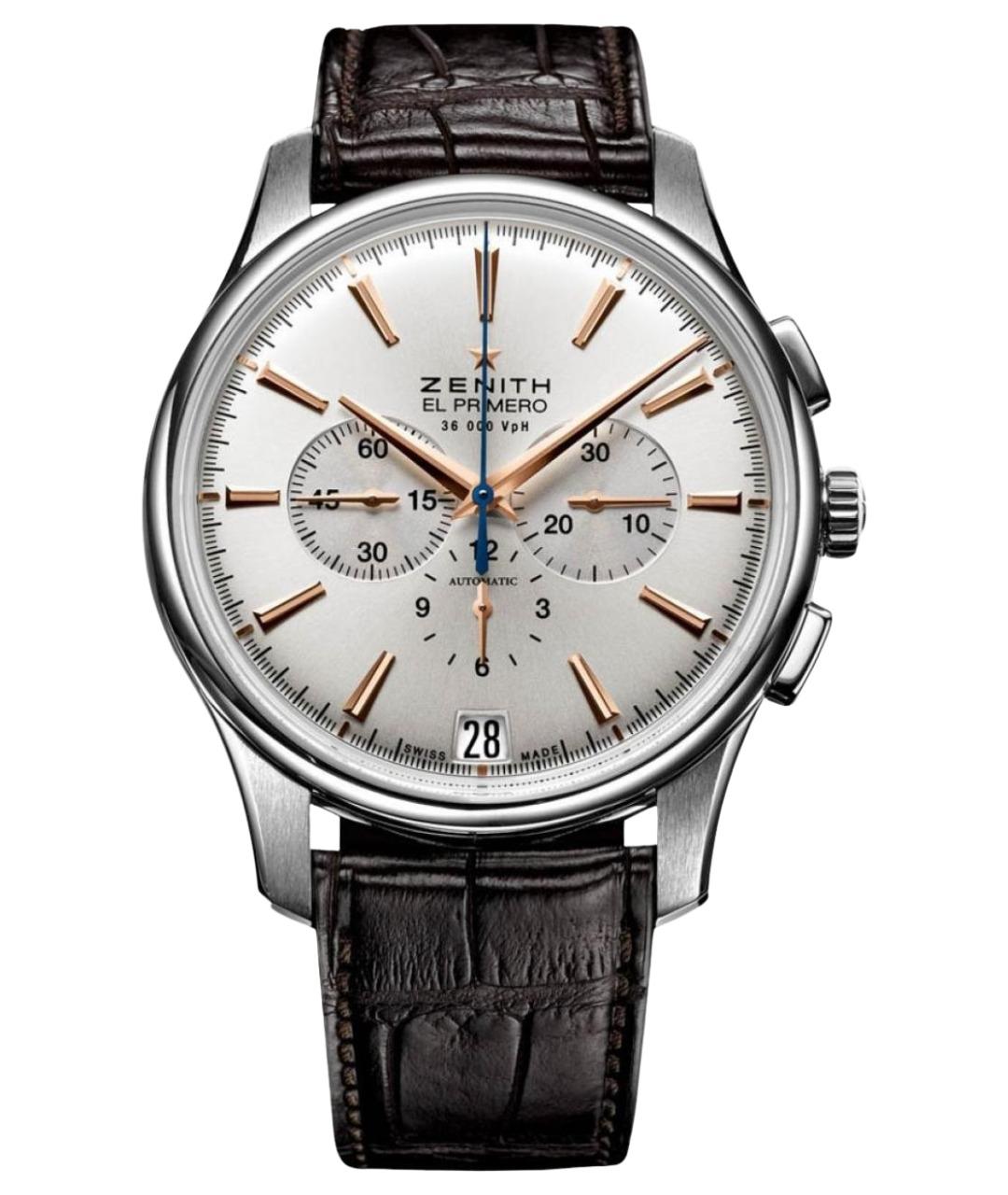 ZENITH Серебряные часы, фото 1