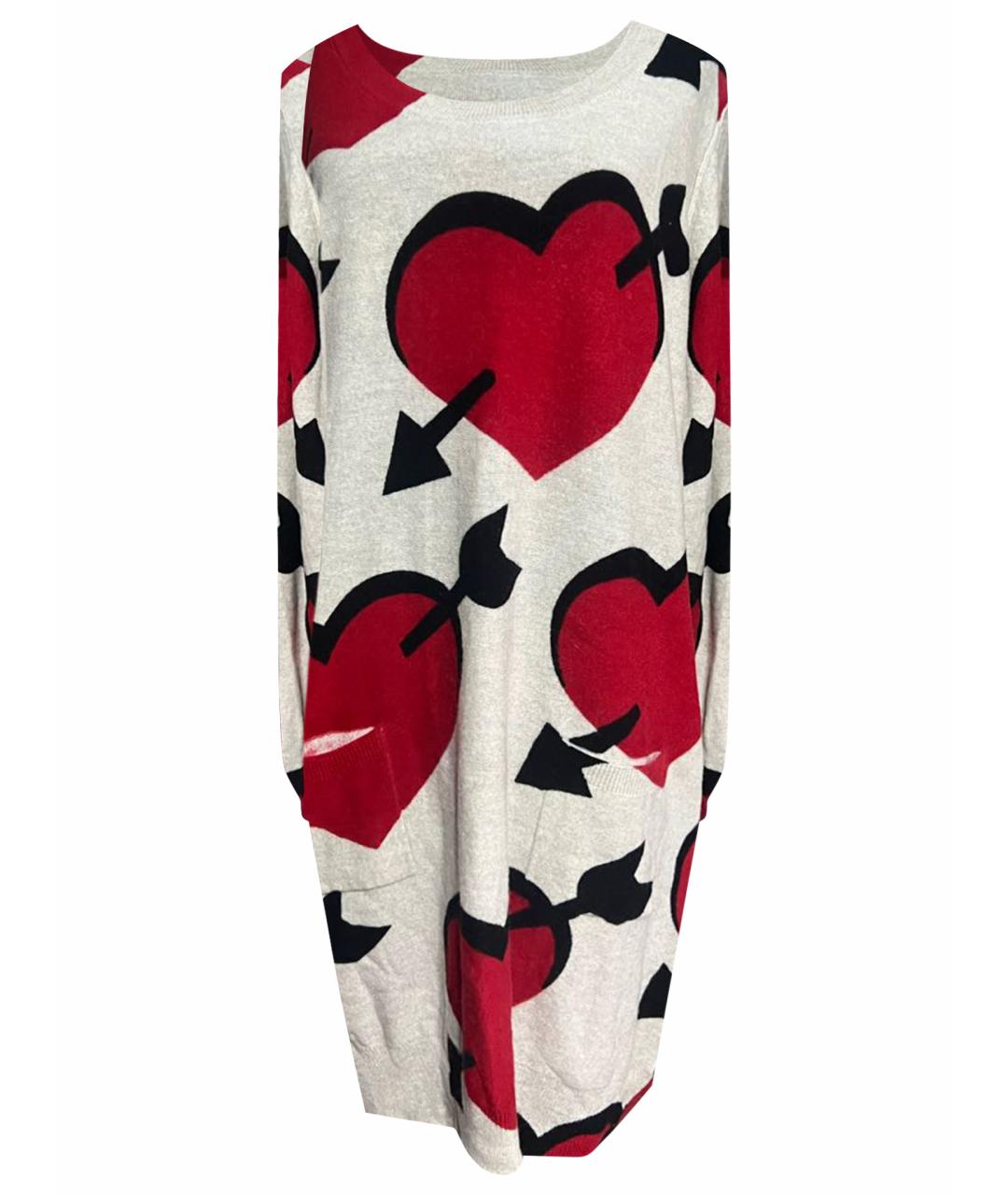 SONIA RYKIEL Мульти шерстяное повседневное платье, фото 1