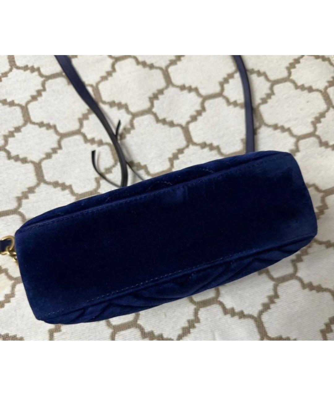 GUCCI Синяя сумка через плечо, фото 4