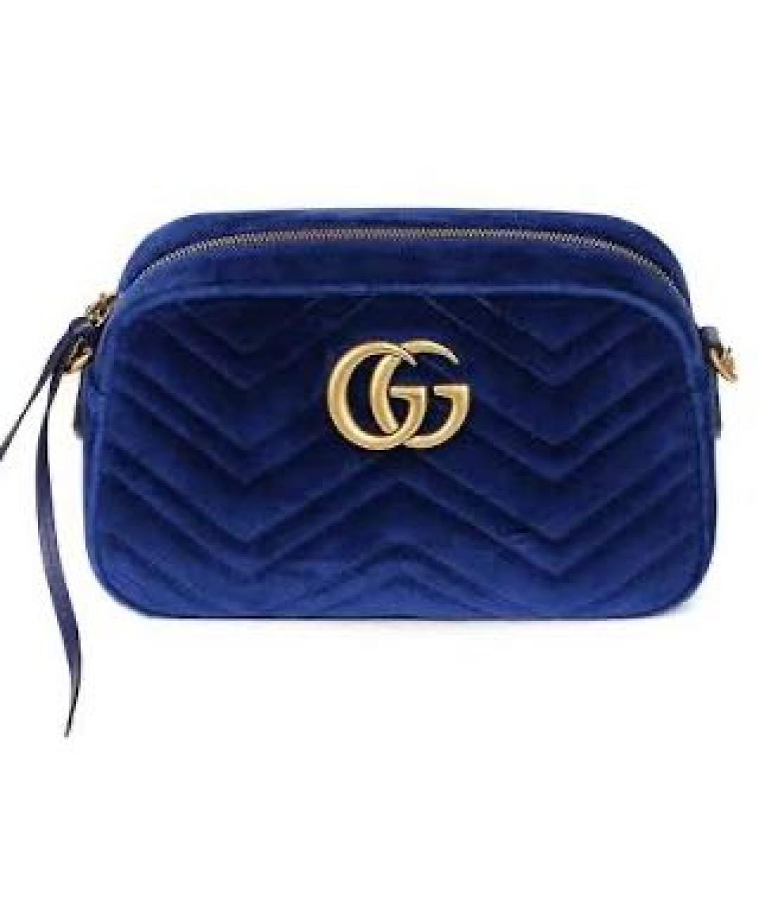 GUCCI Синяя сумка через плечо, фото 9